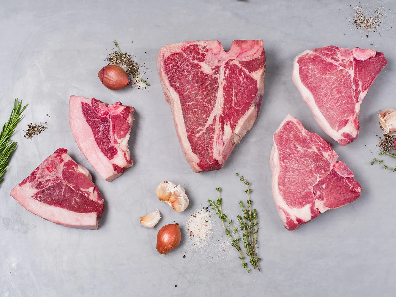 BEEF, LAMB, PORK PORTERHOUSE SAMPLER