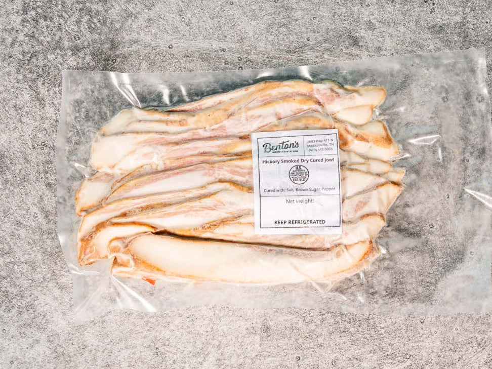 BENTON'S HICKORY SMOKED JOWL BACON