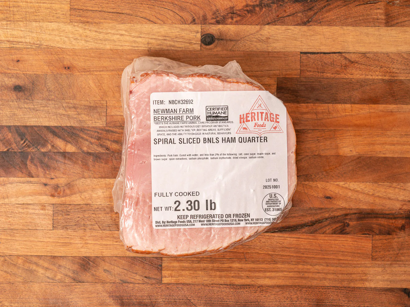 BONELESS SPIRAL SLICED HERITAGE MAPLE SUGAR CURED HAM — NOW 40% OFF - Image 2