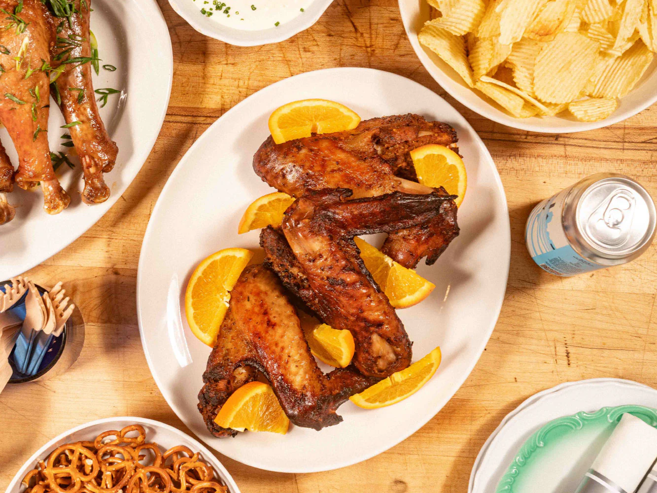 CALABRIAN SPICED TURKEY WINGS