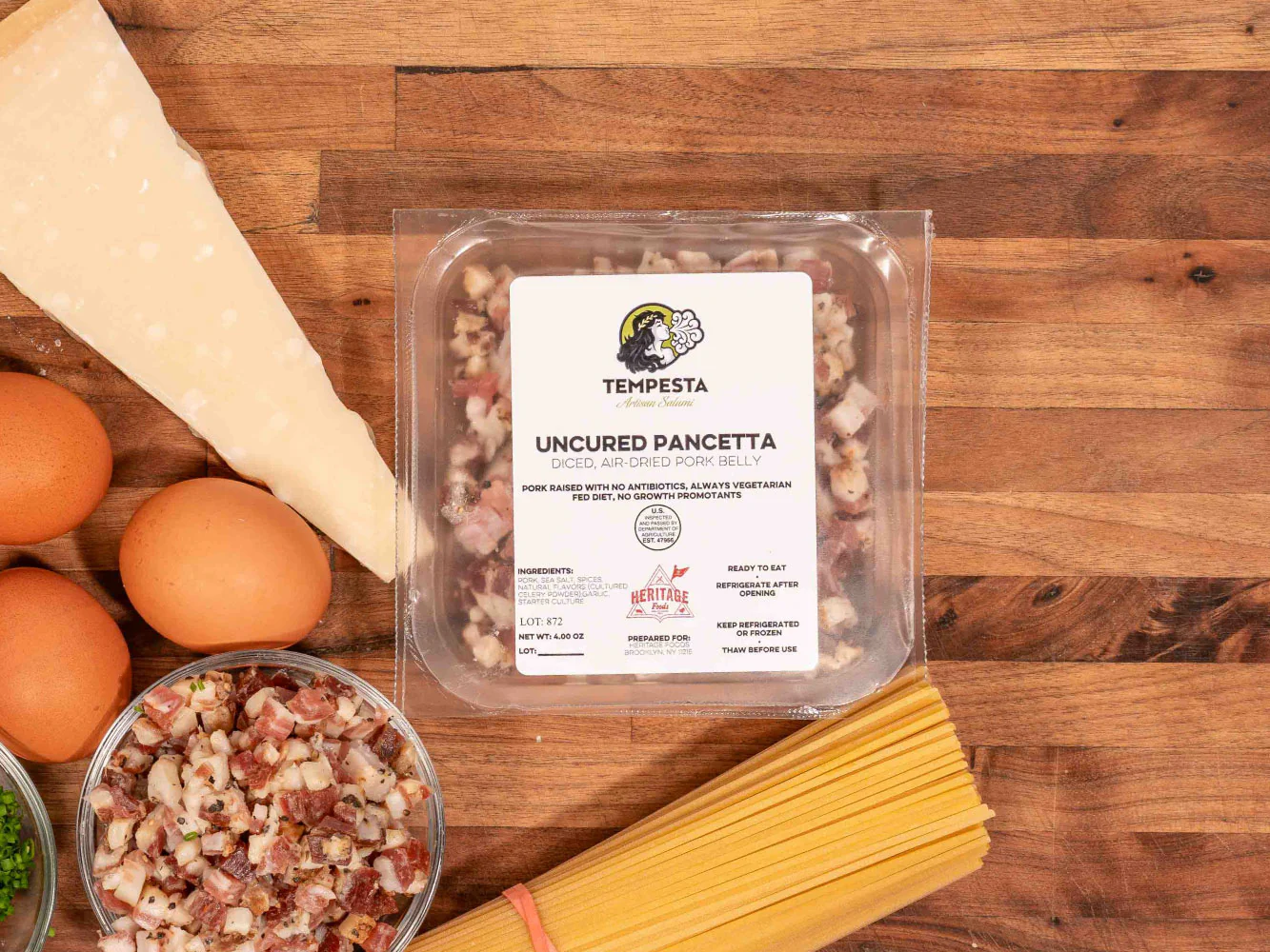 DICED HERITAGE PANCETTA