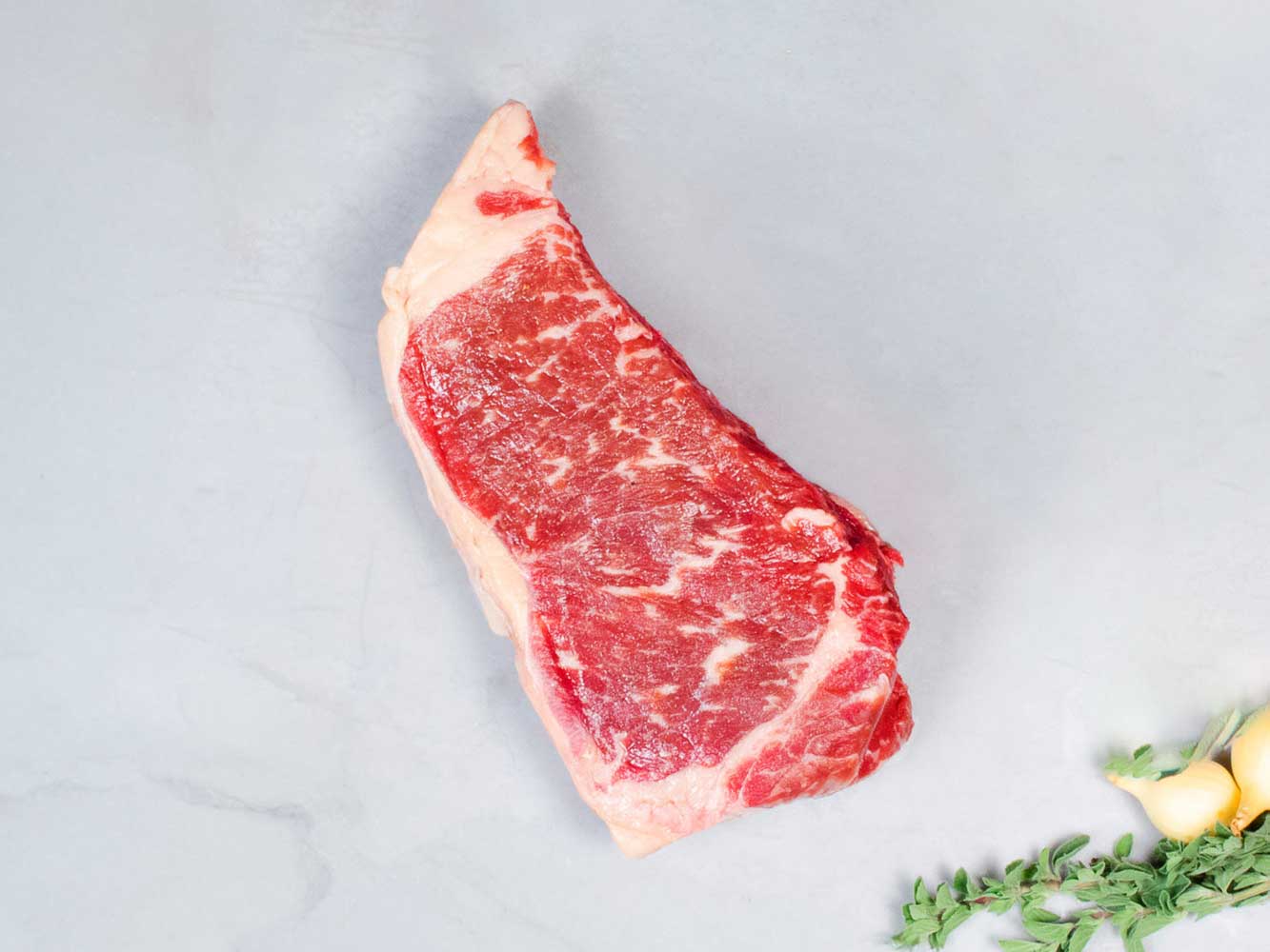 NY STRIP STEAK — NOW ONE PER PACK!