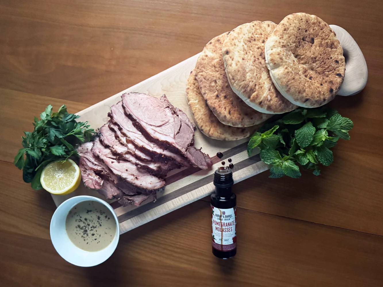 ZA'ATAR CRUSTED GOAT OR LAMB DINNER KIT - Image 3